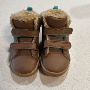 Ten Little Furry Hightop Shoe